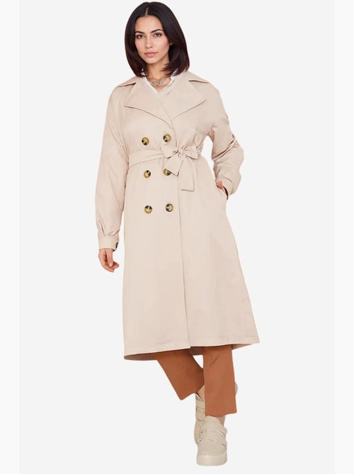 Trench-coat à col croisé bdart - Kiabi Trench-coat à col croisé bdart - Kiabi
