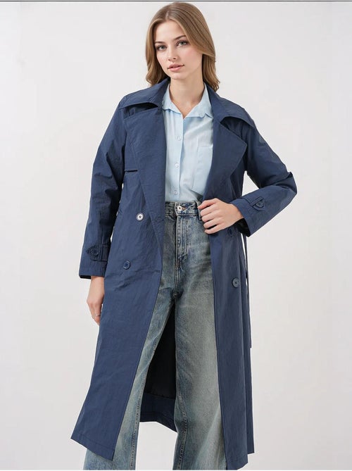 Trench-coat à col croisé bdart - Kiabi Trench-coat à col croisé bdart - Kiabi