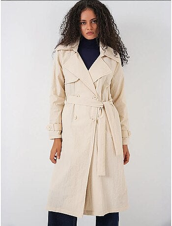 Trench-coat à col croisé bdart