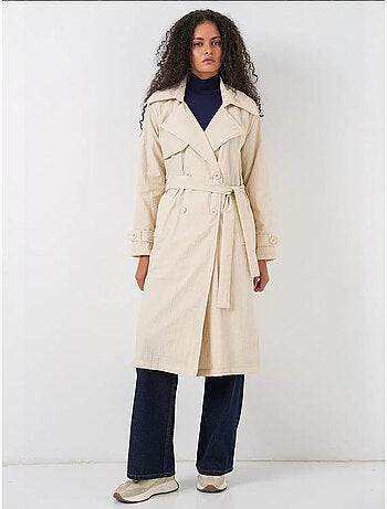 Trench-coat à col croisé bdart