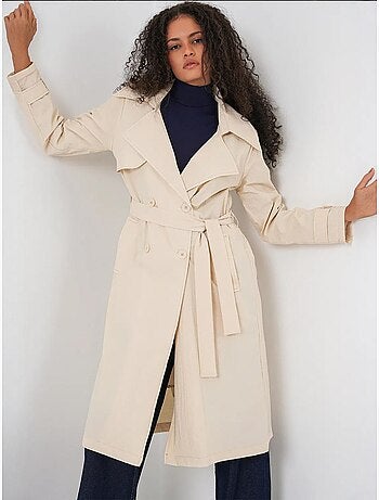 Trench-coat à col croisé bdart