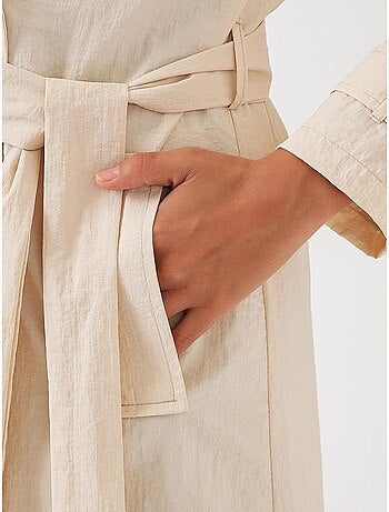Trench-coat à col croisé bdart