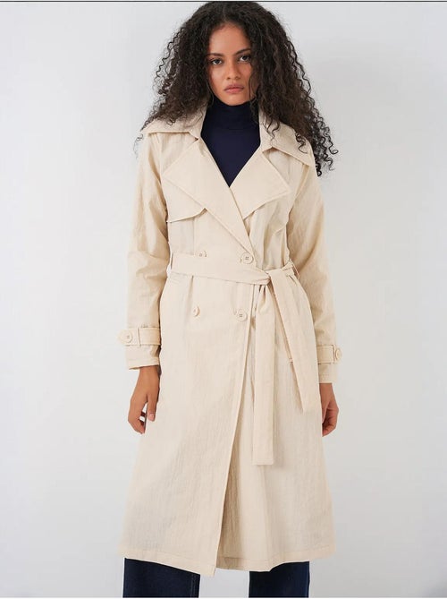 Trench-coat à col croisé bdart - Kiabi Trench-coat à col croisé bdart - Kiabi