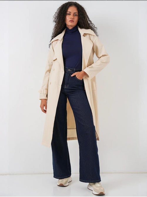 Trench-coat à col croisé bdart - Kiabi Trench-coat à col croisé bdart - Kiabi