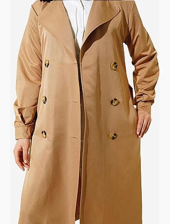 Trench-coat à col croisé bdart