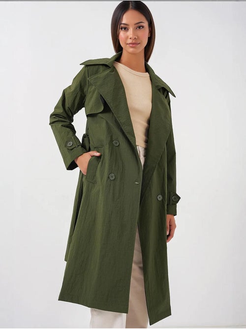 Trench-coat à col croisé bdart - Kiabi Trench-coat à col croisé bdart - Kiabi