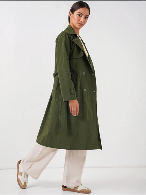 Trench-coat à col croisé bdart - Kiabi Trench-coat à col croisé bdart - Kiabi