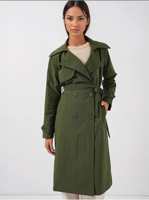 Trench-coat à col croisé bdart - Kiabi Trench-coat à col croisé bdart - Kiabi