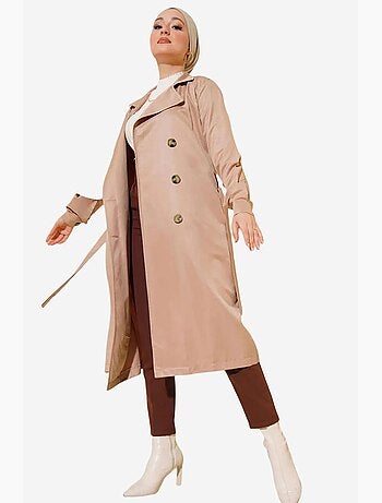 Trench-coat à col croisé bdart