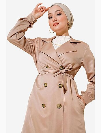 Trench-coat à col croisé bdart
