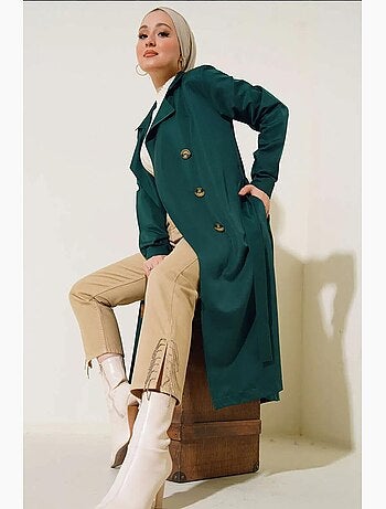 Trench-coat à col croisé bdart