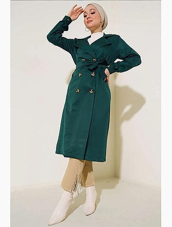 Trench-coat à col croisé bdart
