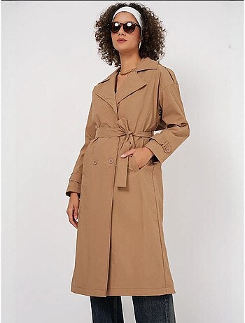 Trench-coat à col portefeuille bdart