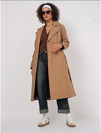 Trench-coat à col portefeuille bdart