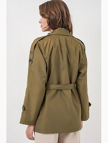 Trench-coat coupe classique avec col de veste bdart