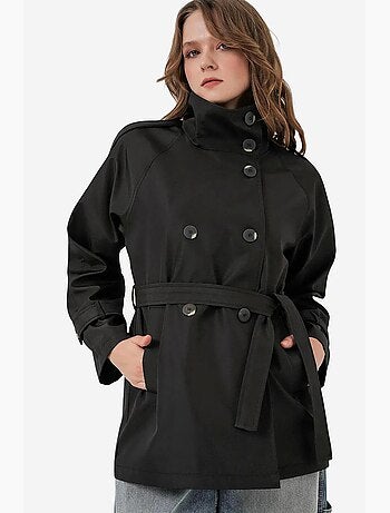 Trench-coat coupe classique avec col de veste bdart