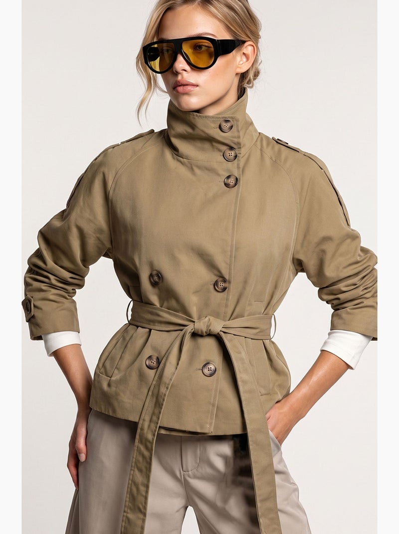 Trench-coat istanbul Kaki - Kiabi
