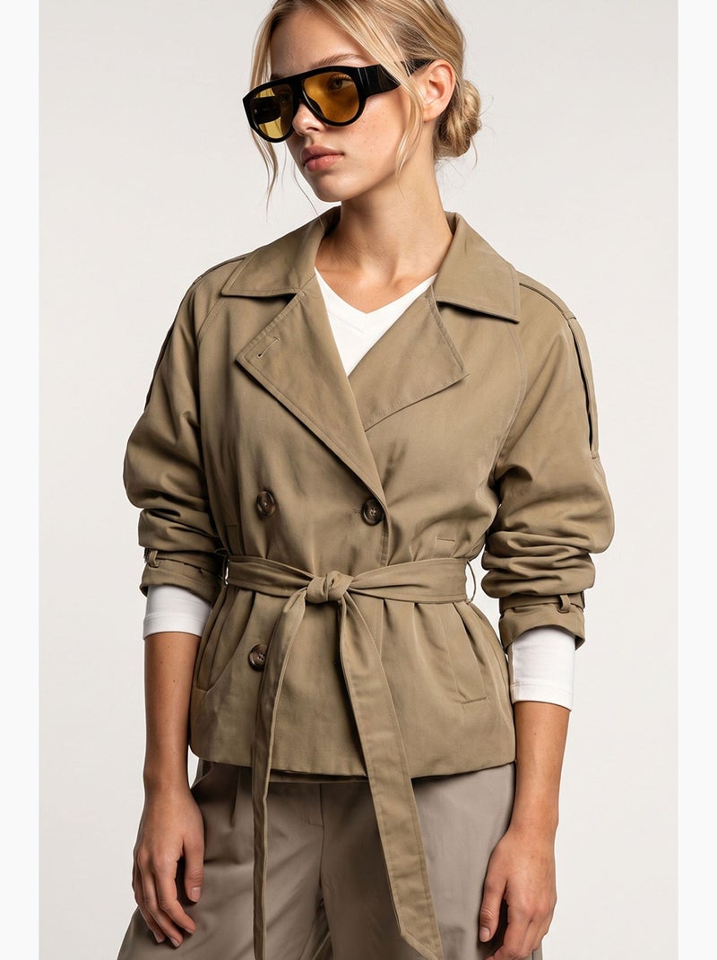 Trench-coat istanbul Kaki - Kiabi