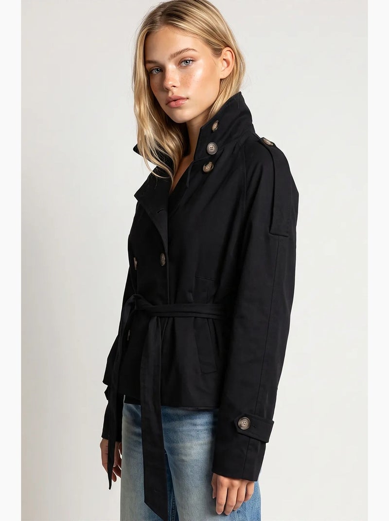Trench-coat istanbul Noir - Kiabi