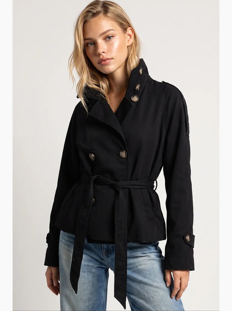 Trench-coat istanbul Noir - Kiabi