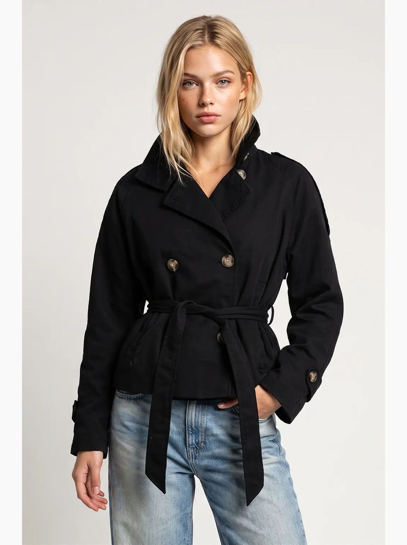 Trench-coat istanbul Noir - Kiabi