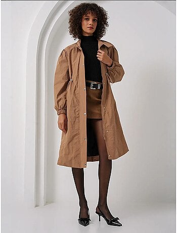 Trench-coat long doublé bdart