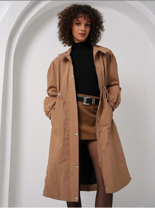 Trench-coat long doublé bdart - Kiabi Trench-coat long doublé bdart - Kiabi