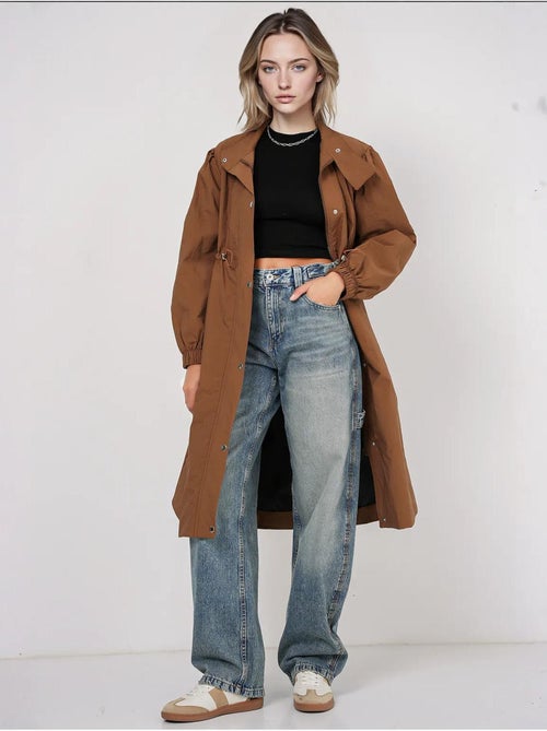 Trench-coat long doublé bdart - Kiabi Trench-coat long doublé bdart - Kiabi