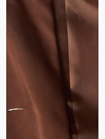 Trench-coat mi-long oversize à col châle lucci