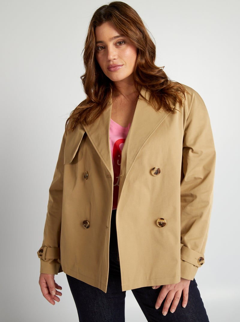 Trench court beige - Kiabi