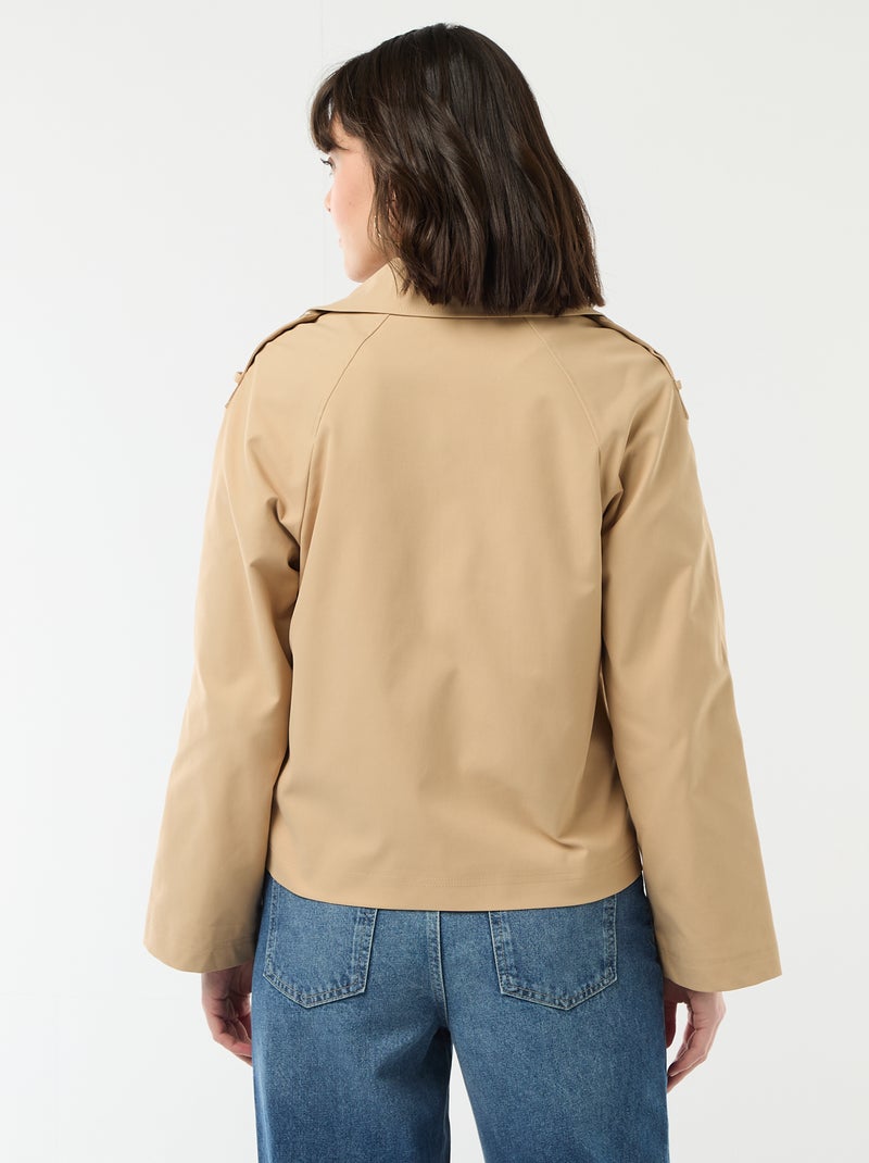 Trench court Beige - Kiabi