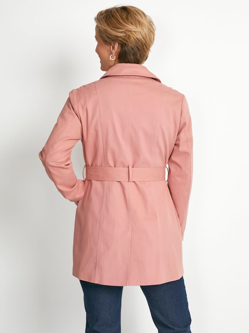 Trench vieux rose sale