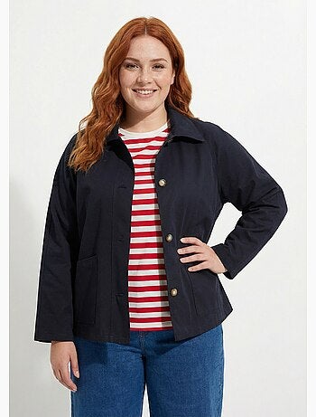 Trench court, doublure fantaisie - AFIBEL