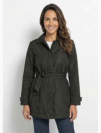 Trench déperlant avec ceinture à nouer - AFIBEL