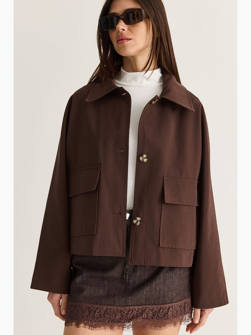 Trench femme lucci Marron - Kiabi