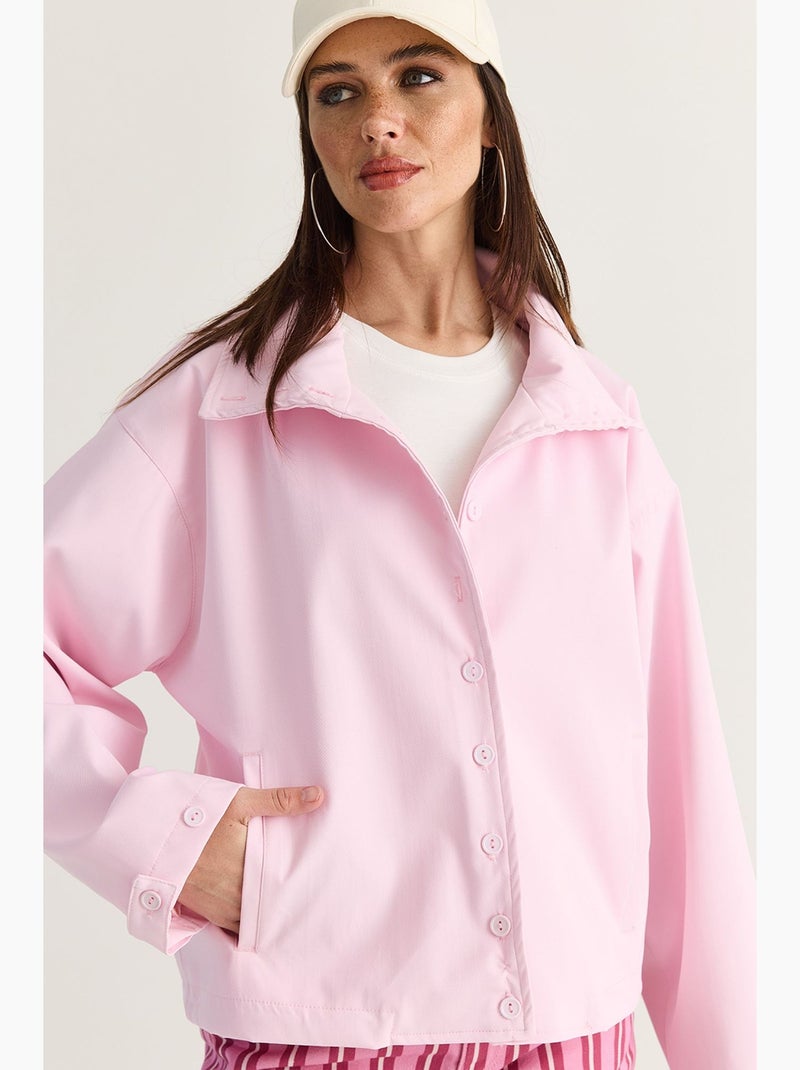 Trench femme lucci Rose clair - Kiabi