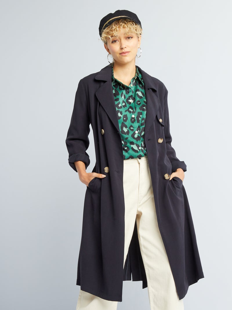 Trench fluide GRIS - Kiabi