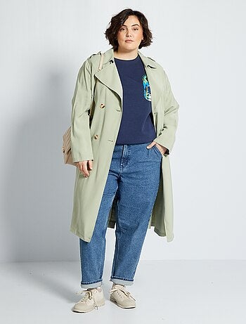 manteau trench femme grande taille
