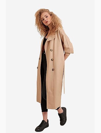 Trench long ceinturé bdart