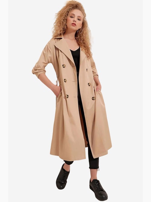 Trench long ceinturé bdart - Kiabi Trench long ceinturé bdart - Kiabi