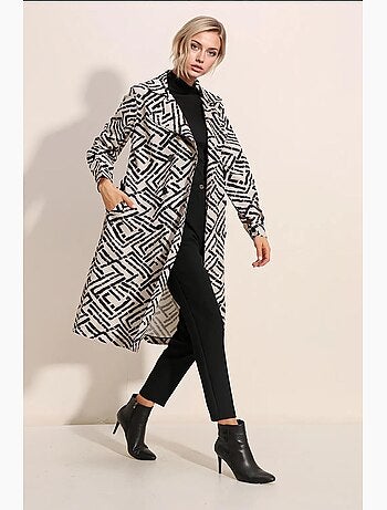 Trench long ceinturé bdart