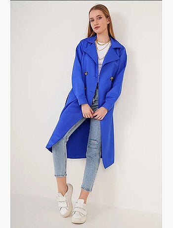 Trench long ceinturé bdart