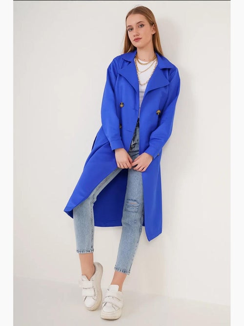 Trench long ceinturé bdart - Kiabi Trench long ceinturé bdart - Kiabi