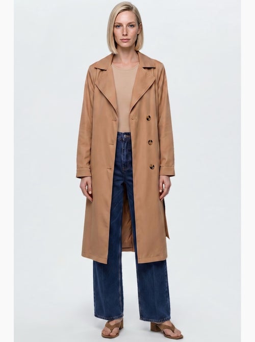 Trench long ceinturé bdart - Kiabi Trench long ceinturé bdart - Kiabi
