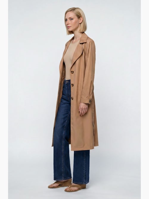 Trench long ceinturé bdart - Kiabi Trench long ceinturé bdart - Kiabi