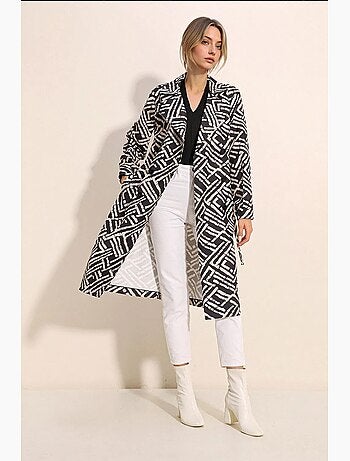 Trench long ceinturé bdart