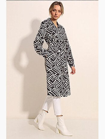 Trench long ceinturé bdart