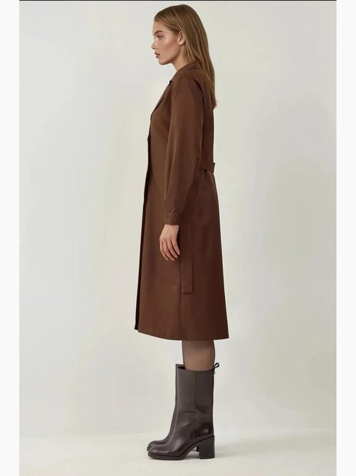 Trench long ceinturé bdart - Kiabi Trench long ceinturé bdart - Kiabi