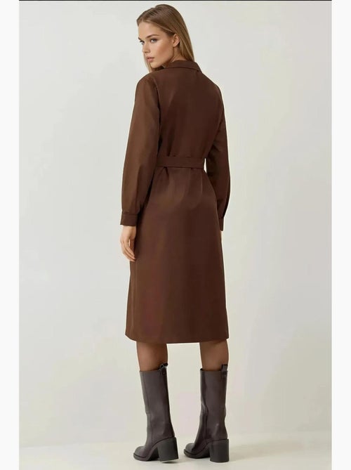 Trench long ceinturé bdart - Kiabi Trench long ceinturé bdart - Kiabi