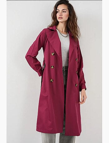 Trench long ceinturé bdart